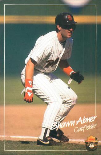 1988 San Diego Padres Smokey #NNO Shawn Abner Front