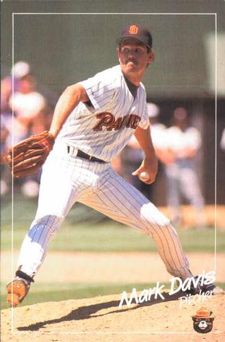 1988 San Diego Padres Smokey #NNO Mark Davis Front