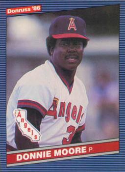 1986 Donruss #255 Donnie Moore Front