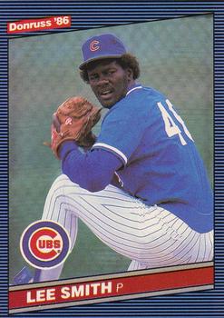 1986 Donruss #144 Lee Smith Front