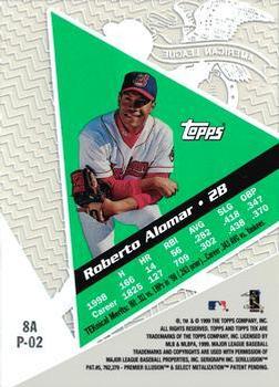 1999 Topps Tek - Pattern 02 #8A Roberto Alomar Back