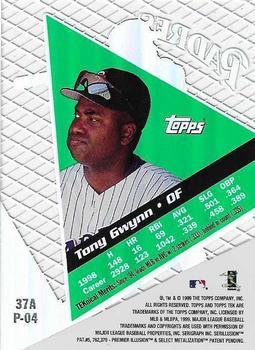 1999 Topps Tek - Pattern 04 #37A Tony Gwynn Back