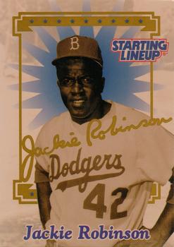 2000 Hasbro Starting Lineup Cards All-Century Team #NNO Jackie Robinson Front