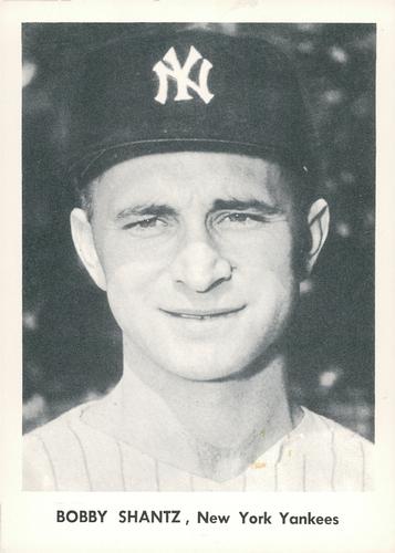 1957 Jay Publishing New York Yankees Picture Portfolio 5x7 #NNO Bobby Shantz Front