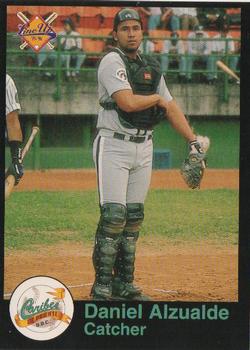 1995-96 Line Up Venezuelan Winter League #161 Daniel Alzualde Front