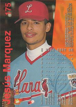1995-96 Line Up Venezuelan Winter League #175 Jesus Marquez Back
