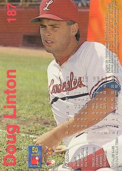1995-96 Line Up Venezuelan Winter League #187 Doug Linton Back