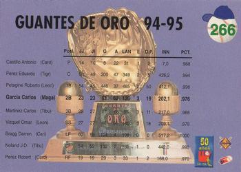 1995-96 Line Up Venezuelan Winter League #266 Carlos Garcia Back