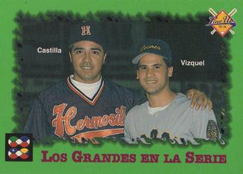 1995-96 Line Up Venezuelan Winter League #312 Vinny Castilla / Omar Vizquel Front