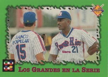 1995-96 Line Up Venezuelan Winter League #313 Ruben Sierra / Carlos Delgado Front