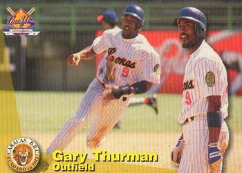 1997-98 Line Up Venezuelan Winter League #59 Gary Thurman Front