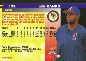 1997-98 Line Up Venezuelan Winter League #159 Willie Banks Back