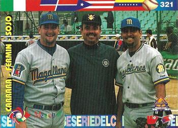 1997-98 Line Up Venezuelan Winter League #321 Roberto Alomar / Giovanni Carrara / Felix Fermin / Luis Sojo Back