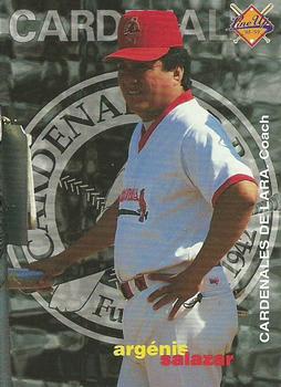 1998-99 Line Up Venezuelan Winter League #35 Argenis Salazar Front