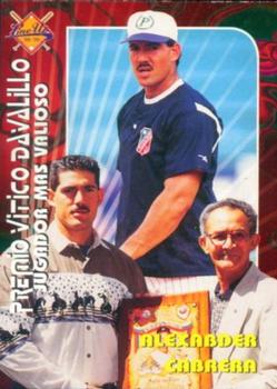1998-99 Line Up Venezuelan Winter League #286 Alexander Cabrera Front