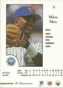 2002-03 Line Up Venezuelan Winter League #4 Melvin Mora Back