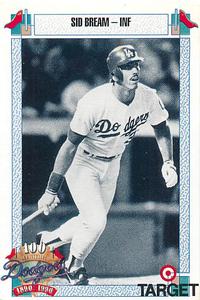 1990 Target Dodgers #69 Sid Bream Front
