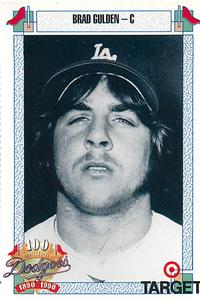 1990 Target Dodgers #305 Brad Gulden Front