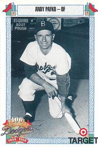 1990 Target Dodgers #602 Andy Pafko Front