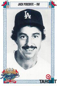 1990 Target Dodgers #616 Jack Perconte Front