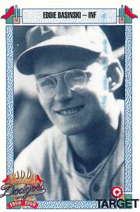 1990 Target Dodgers #899 Eddie Basinski Front