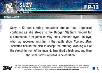 2015 Topps - First Pitch #FP-13 Suzy Back