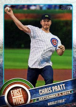 2015 Topps - First Pitch #FP-17 Chris Pratt Front