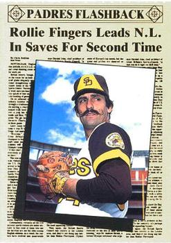 1989 San Diego Padres #8 Rollie Fingers Front