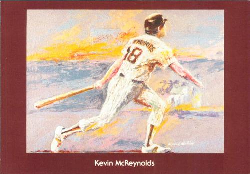 1985 Wallich Enterprises San Diego Padres Postcards #NNO Kevin McReynolds Front