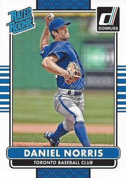 2015 Donruss #34 Daniel Norris Front