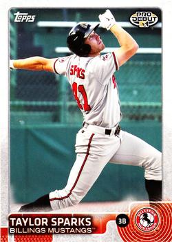 2015 Topps Pro Debut #72 Taylor Sparks Front