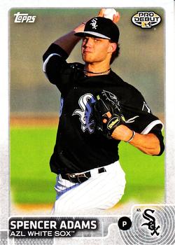 2015 Topps Pro Debut #101 Spencer Adams Front