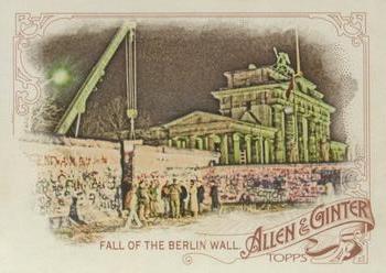 2015 Topps Allen & Ginter #302 Fall Of The Berlin Wall Front