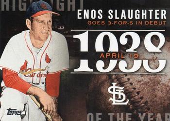 2015 Topps - Highlight of the Year #H-36 Enos Slaughter Front