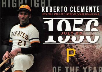 2015 Topps - Highlight of the Year #H-44 Roberto Clemente Front