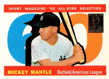 1997 Topps - Mickey Mantle Commemorative Reprints #29 Mickey Mantle Front