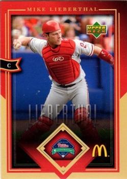 2004 Upper Deck McDonald's Philadelphia Phillies #8 Mike Lieberthal Front