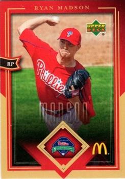 2004 Upper Deck McDonald's Philadelphia Phillies #18 Ryan Madson Front