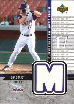 2002 Upper Deck Minor League - Game Jerseys #J-CT Chad Tracy Front