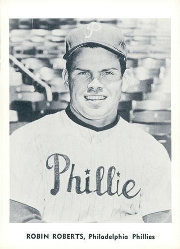 1960 Jay Publishing Philadelphia Phillies Set A #NNO Robin Roberts Front
