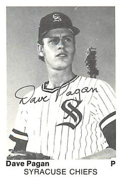 1975 TCMA International League All-Stars #9 Dave Pagan Front