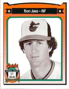 1991 Crown/Coca-Cola Baltimore Orioles #230 Ricky Jones Front