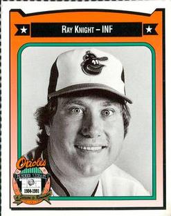 1991 Crown/Coca-Cola Baltimore Orioles #243 Ray Knight Front