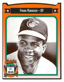 1991 Crown/Coca-Cola Baltimore Orioles #388 Frank Robinson Front