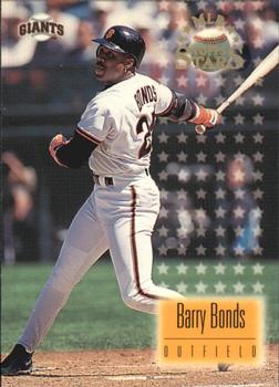 1997 Topps Stars #42 Barry Bonds Front