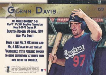 1997 Topps Stars #120 Glenn Davis Back