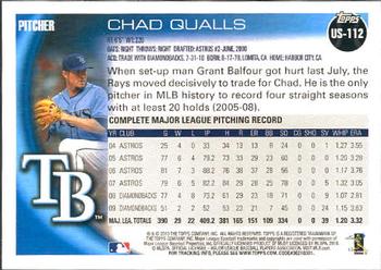 2010 Topps Update #US-112 Chad Qualls Back