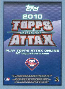 2010 Topps Update - Attax Code Cards #NNO Roy Halladay Back