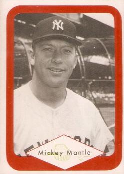 1975 Sheraton Great Plains Greats #41 Mickey Mantle Front