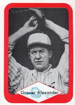 1975 Sheraton Great Plains Greats #16 Grover Alexander Front
